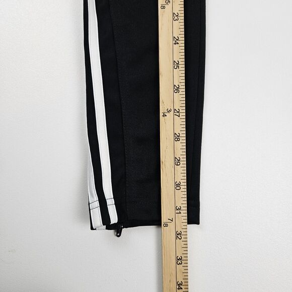 Adidas Climalite Warm-Up‎ Womens XS Knit Regular 3-Stripes Track Pants Zip Cuffs - Picture 10 of 11